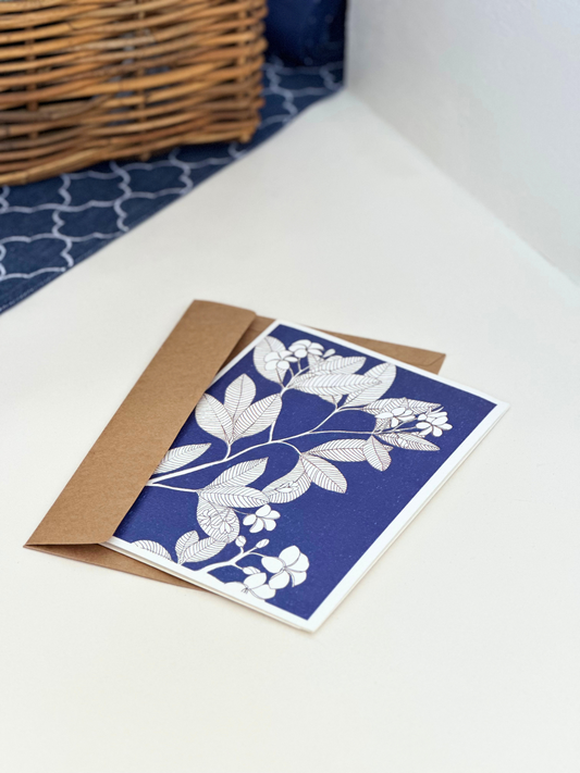 Botanical Watercolor Greeting Card