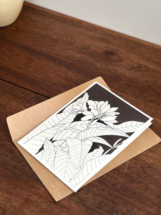 Botanical Watercolor Greeting Card