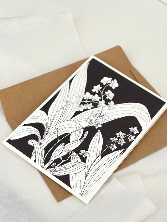 Botanical Watercolor Greeting Card