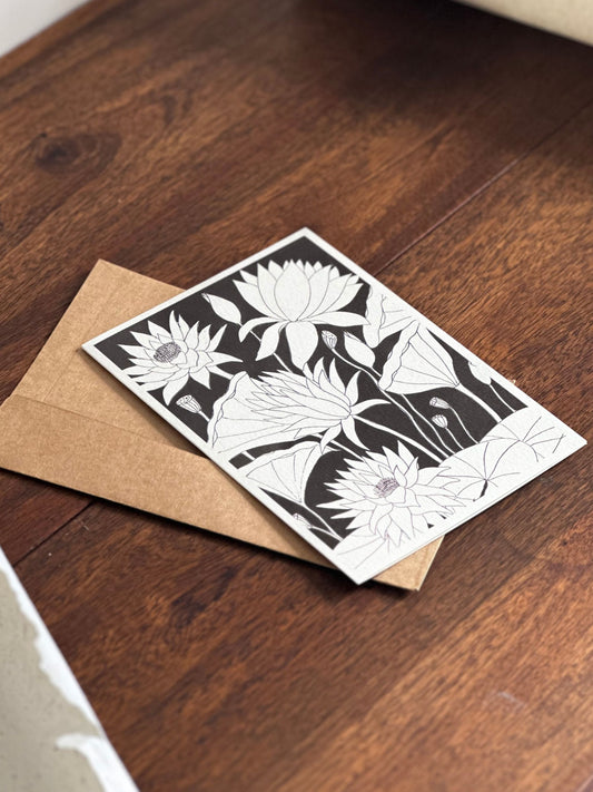 Botanical Watercolor Greeting Card