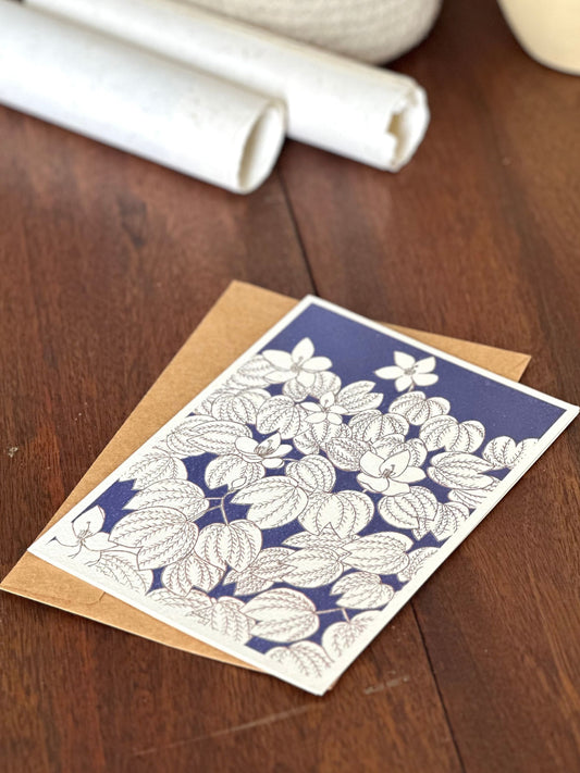 Botanical Watercolor Greeting Card