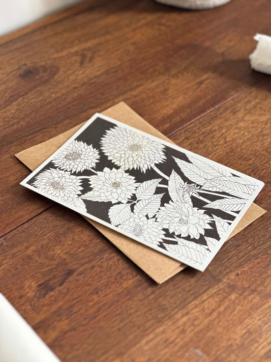 Botanical Watercolor Greeting Card