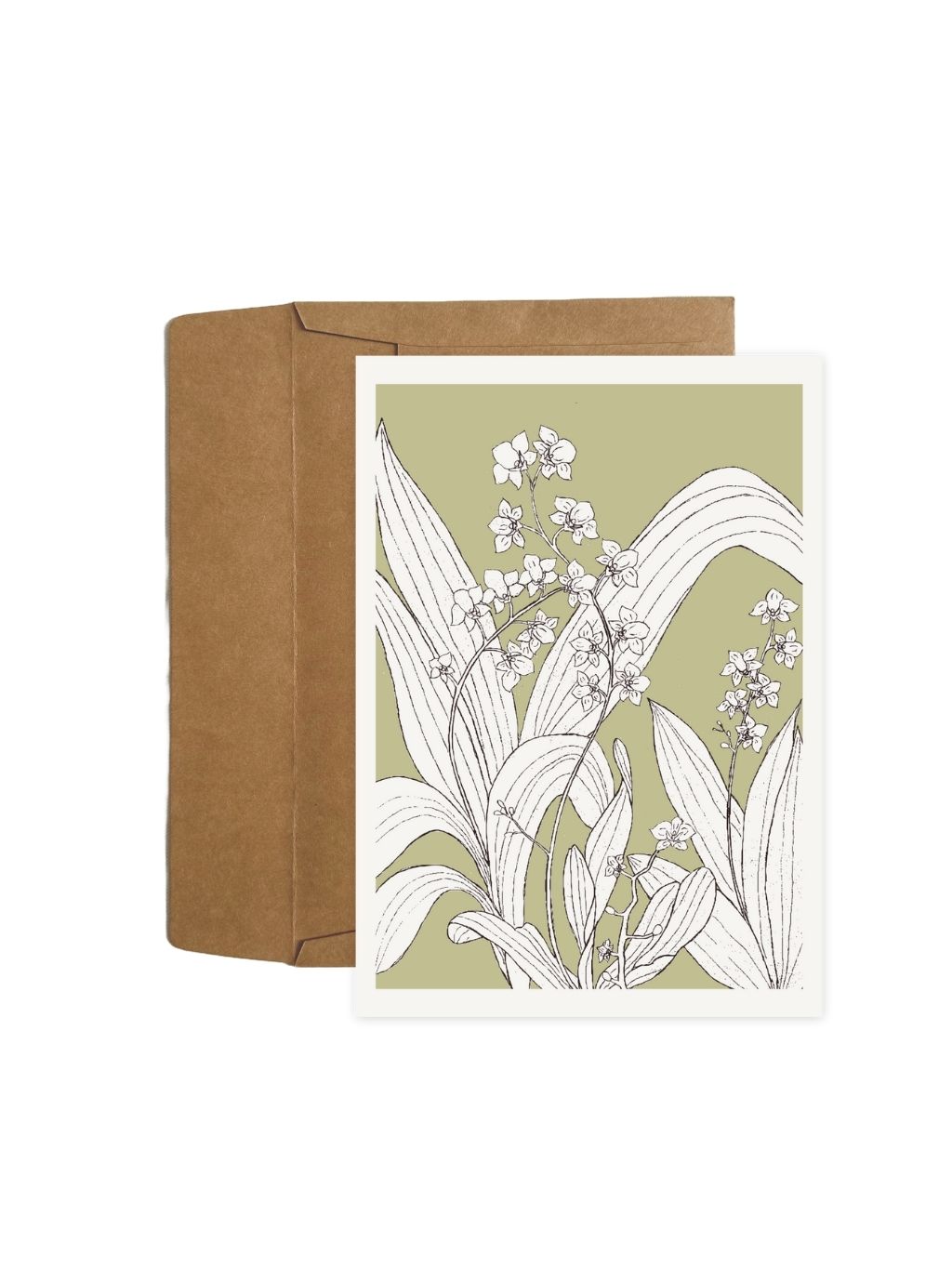 Botanical Watercolor Greeting Card