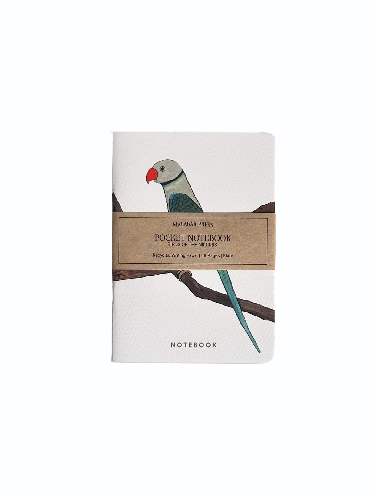 Birds of the Nilgiris Notebooks: Blue-winged Parakeet