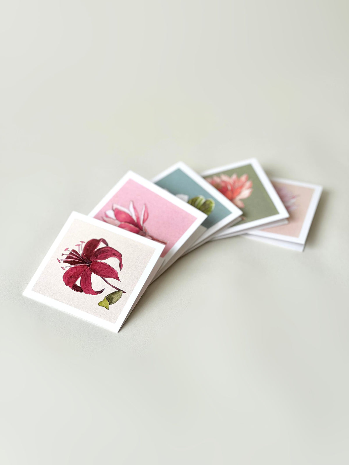 Floral Thank You Cards Set of 15