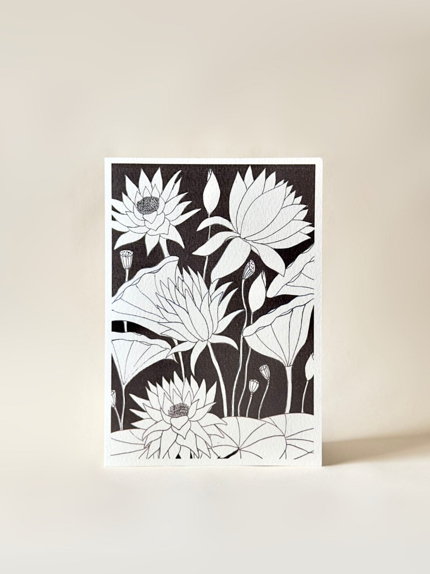 Botanical Watercolor Greeting Card