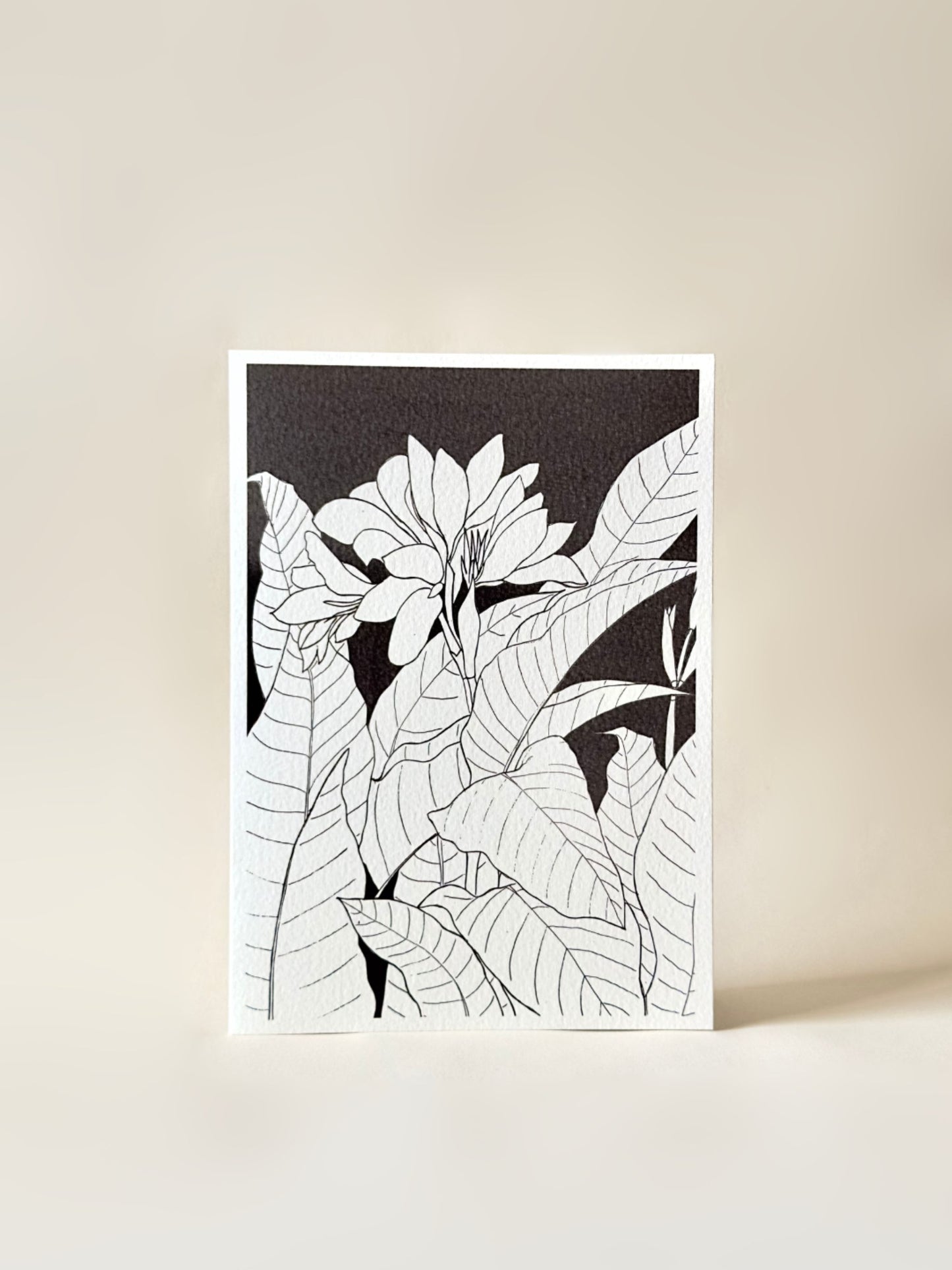 Botanical Watercolor Greeting Card