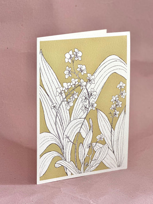 Botanical Watercolor Greeting Card