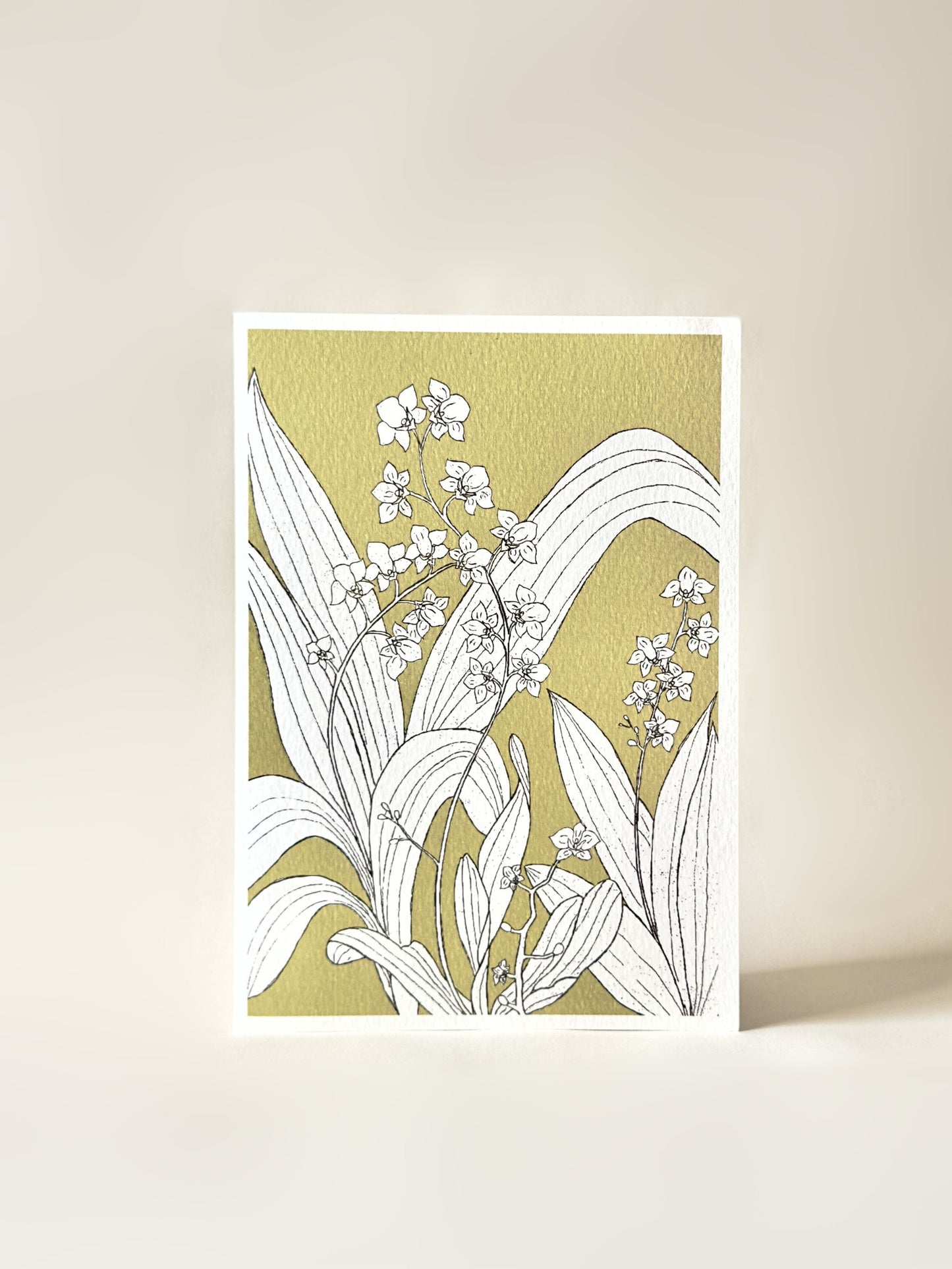 Botanical Watercolor Greeting Card