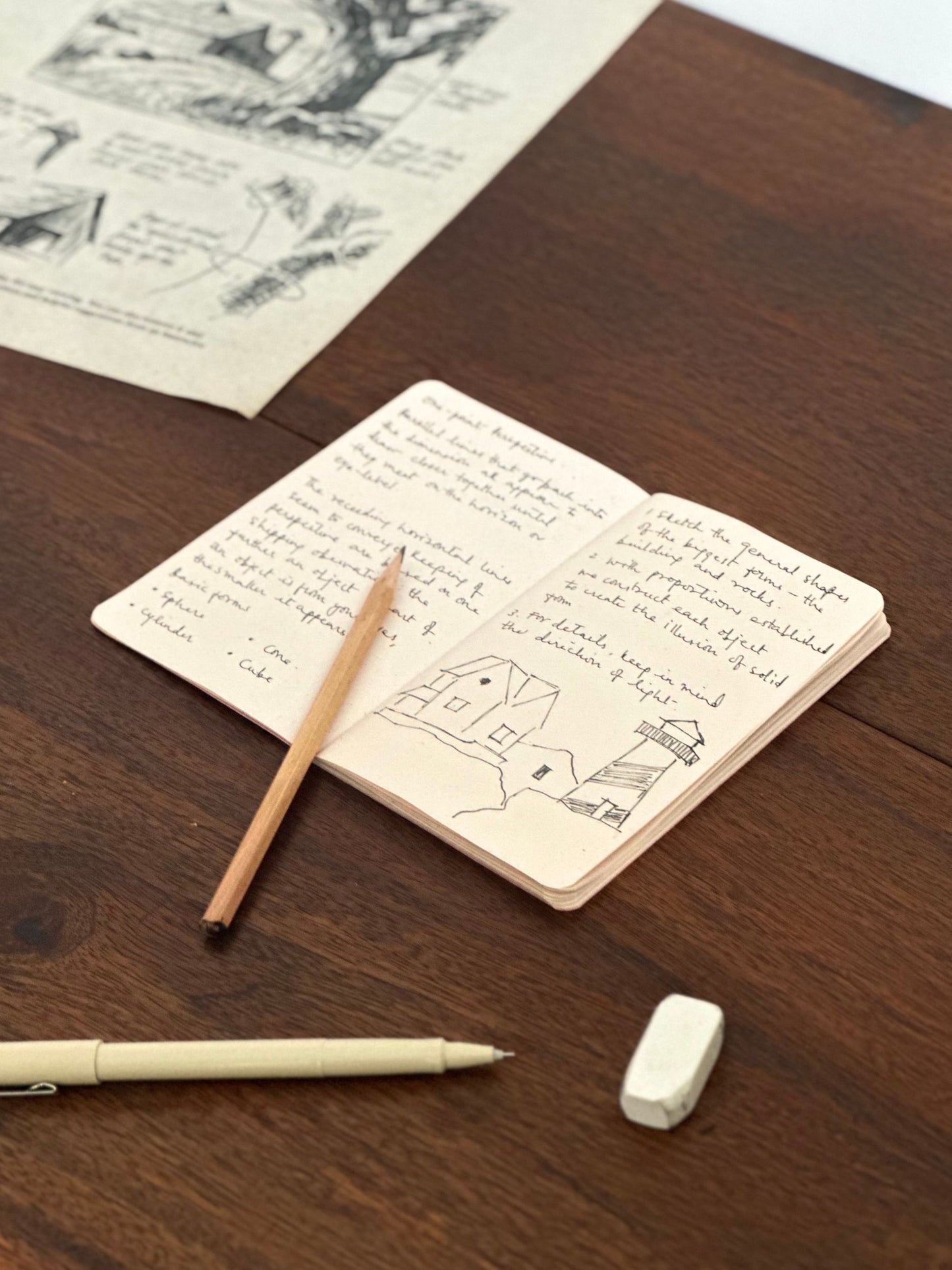 Pink Eco-friendly Pocket Diary