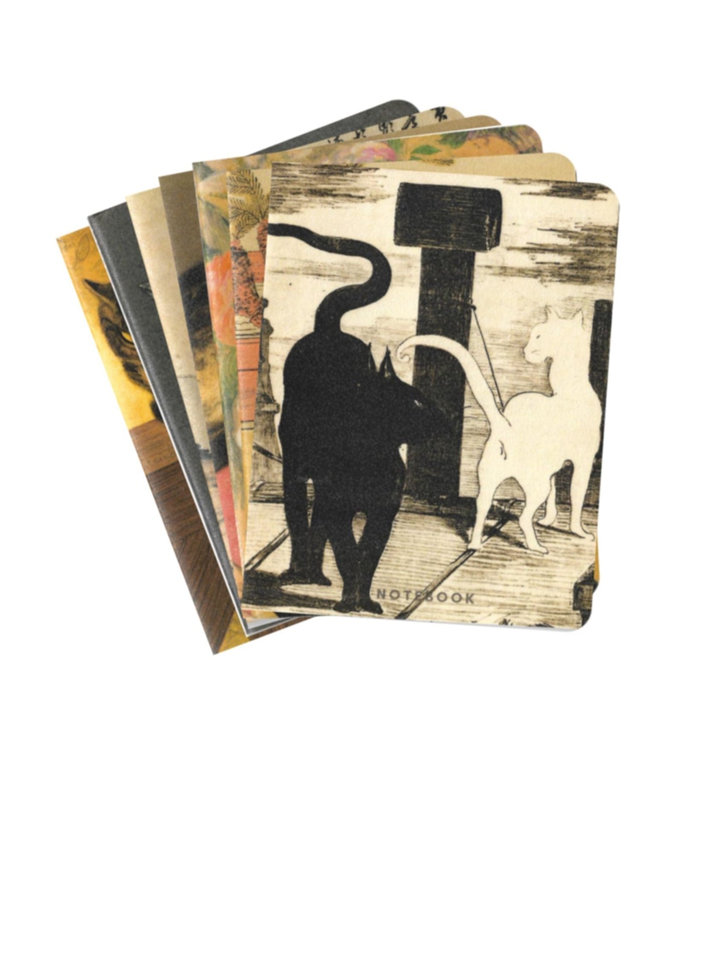 SET OF 8 POCKET NOTEBOOKS: CATS