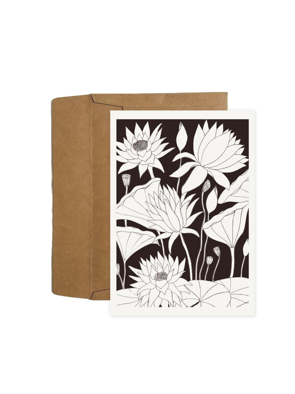Botanical Watercolor Greeting Card