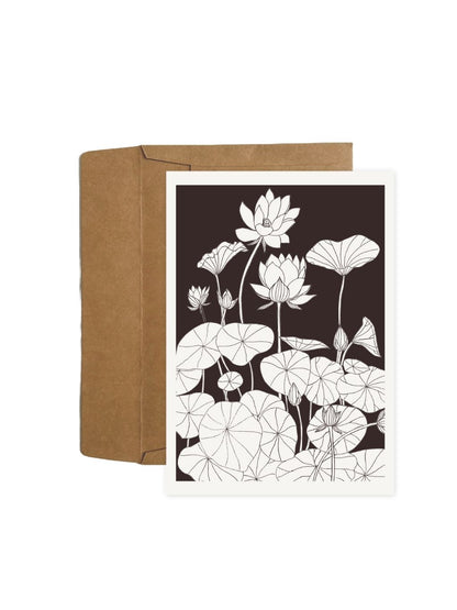 Botanical Watercolor Greeting Card