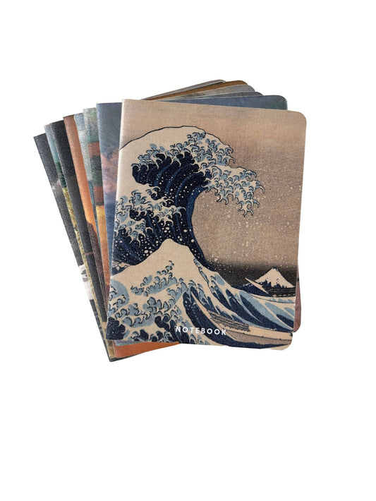 SET OF 8 POCKET NOTEBOOKS: COASTS