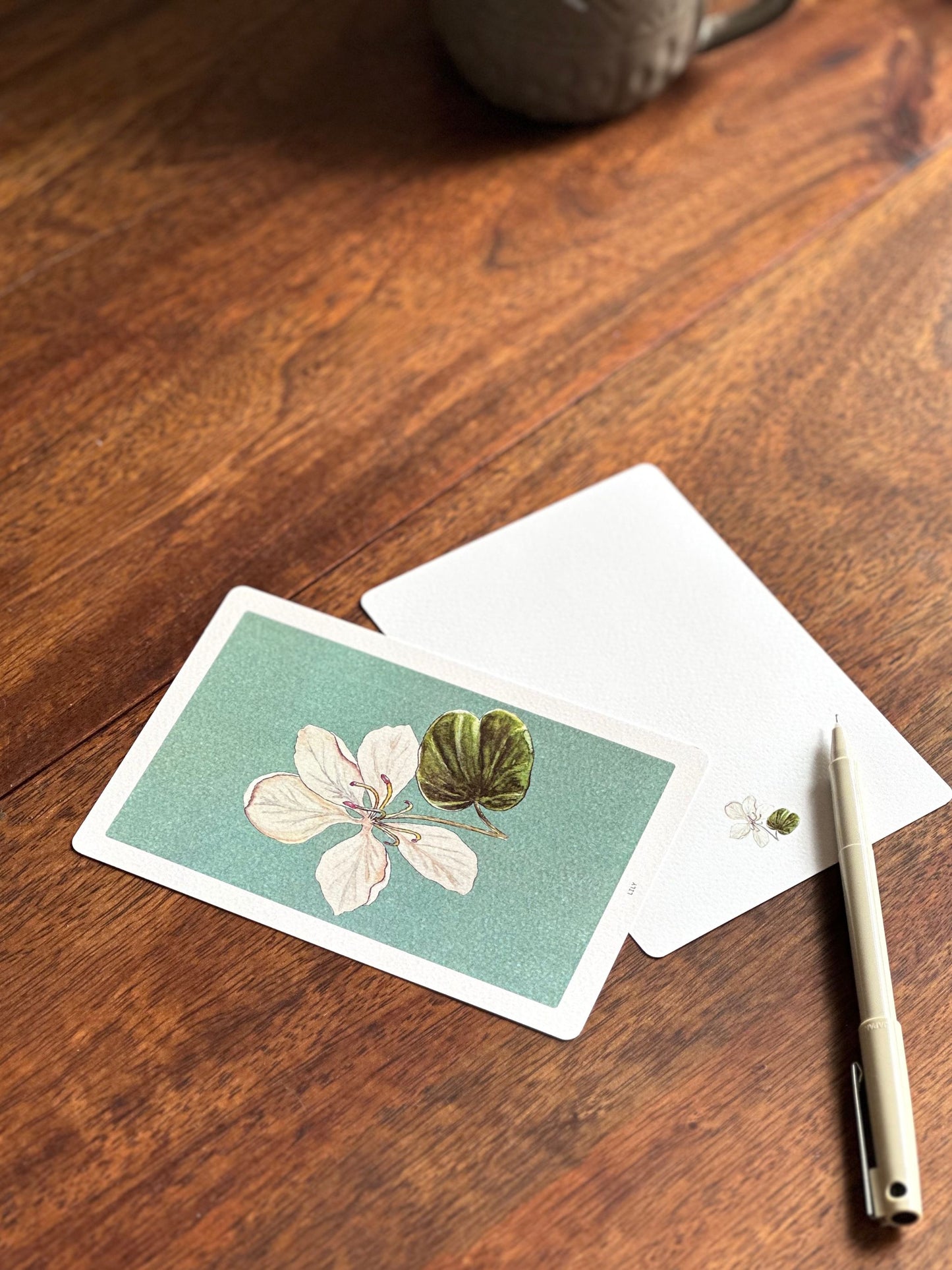 SET OF TEN NOTECARDS: FLORAL