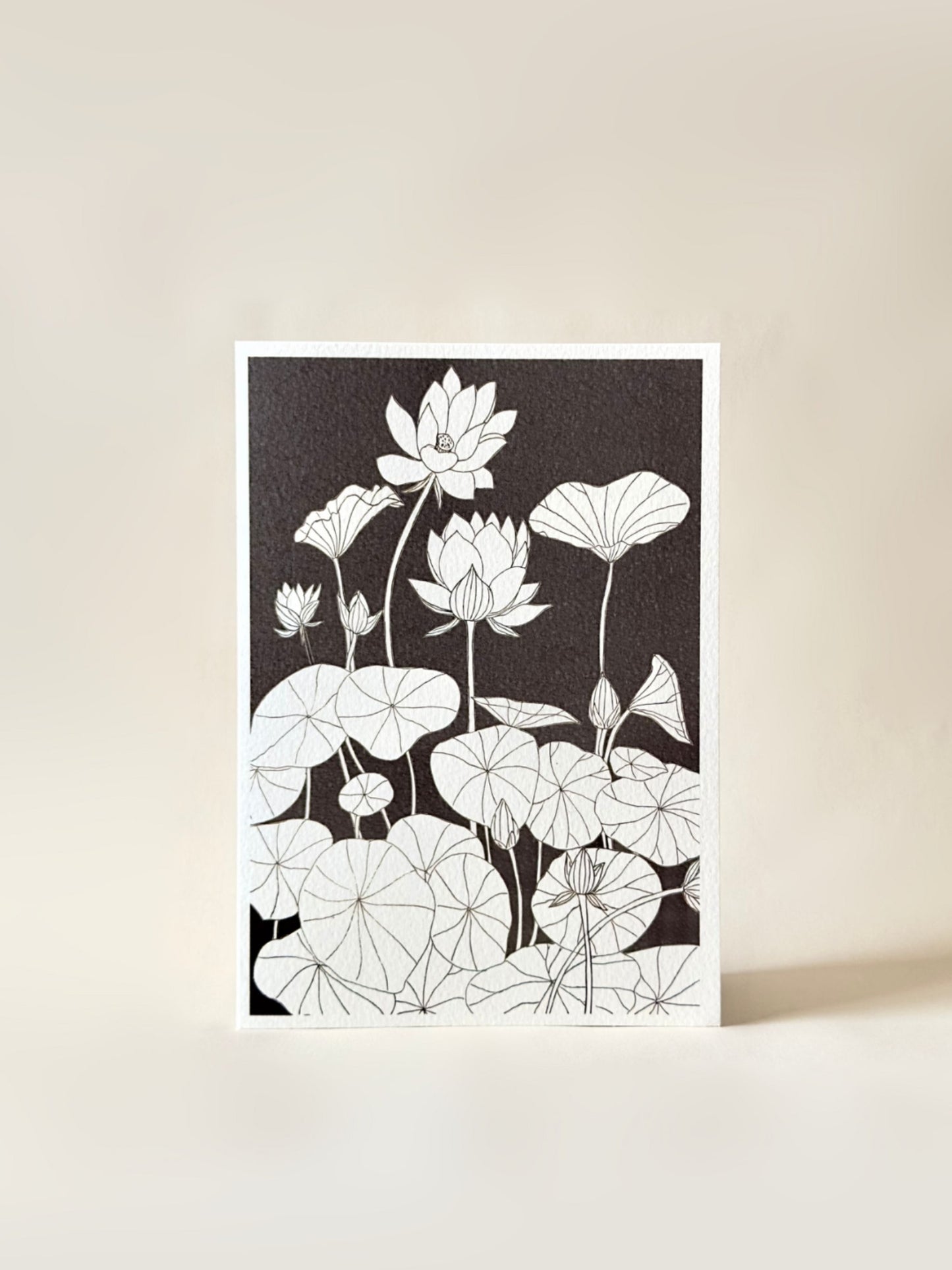 BOTANICAL WATERCOLOR GREETING CARD