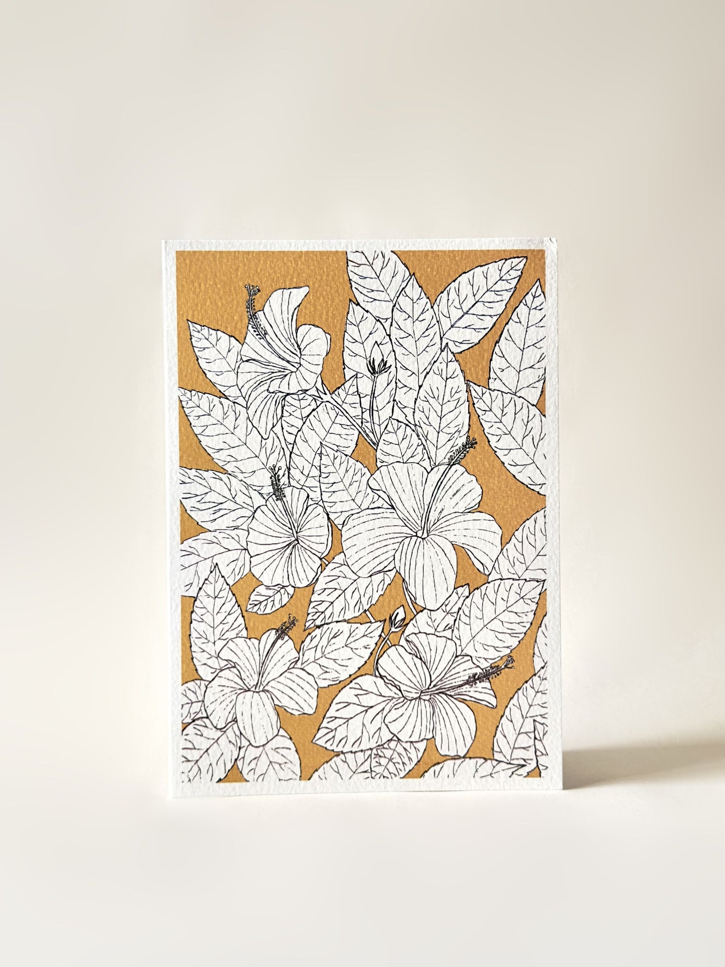 BOTANICAL WATERCOLOR GREETING CARD