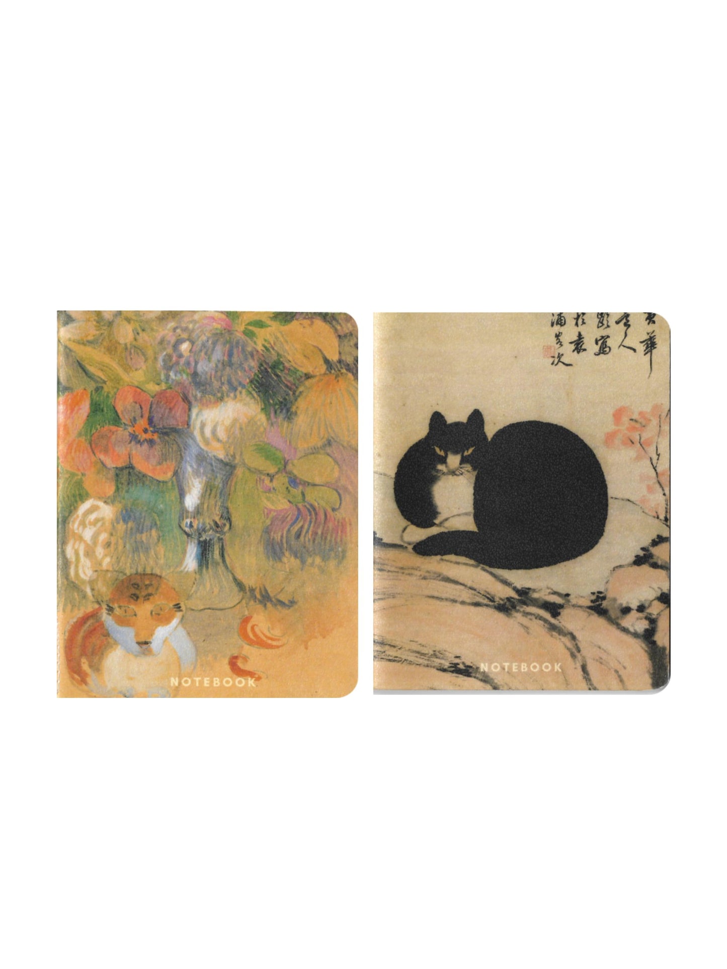 Cat Pocket Notebooks: Set of 2