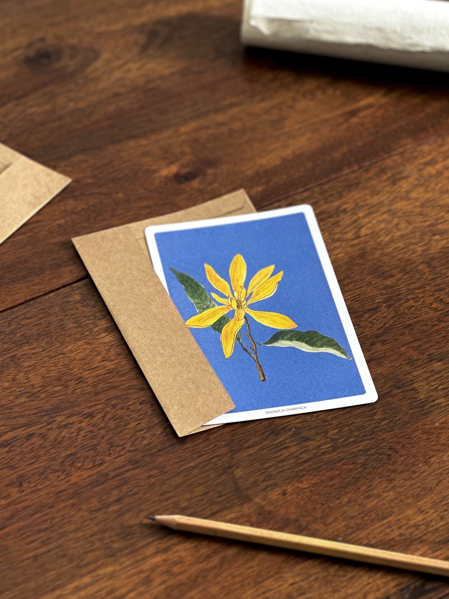 SET OF TEN FLORAL NOTECARDS (WITH ENVELOPES)