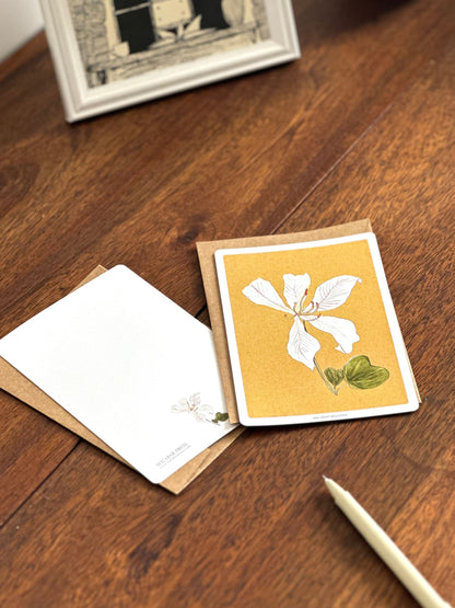 SET OF TEN FLORAL NOTECARDS (WITH ENVELOPES)