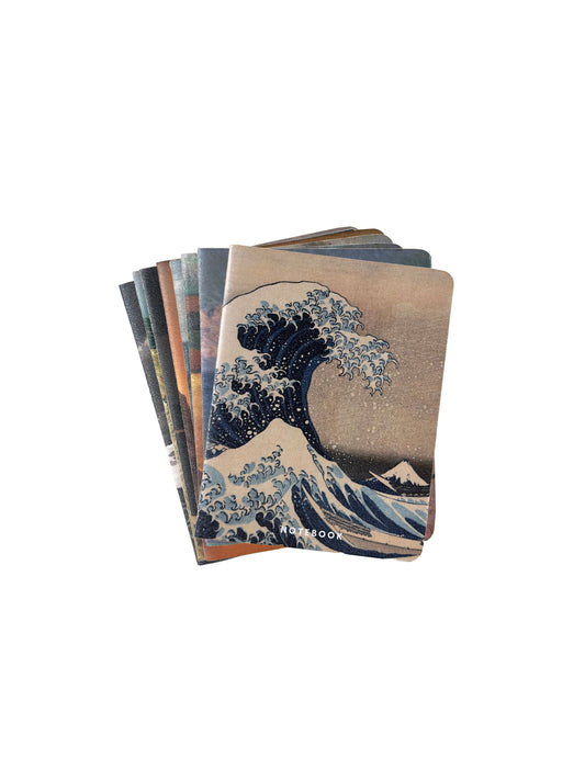 Set of 8 Pocket Notebooks: Coasts